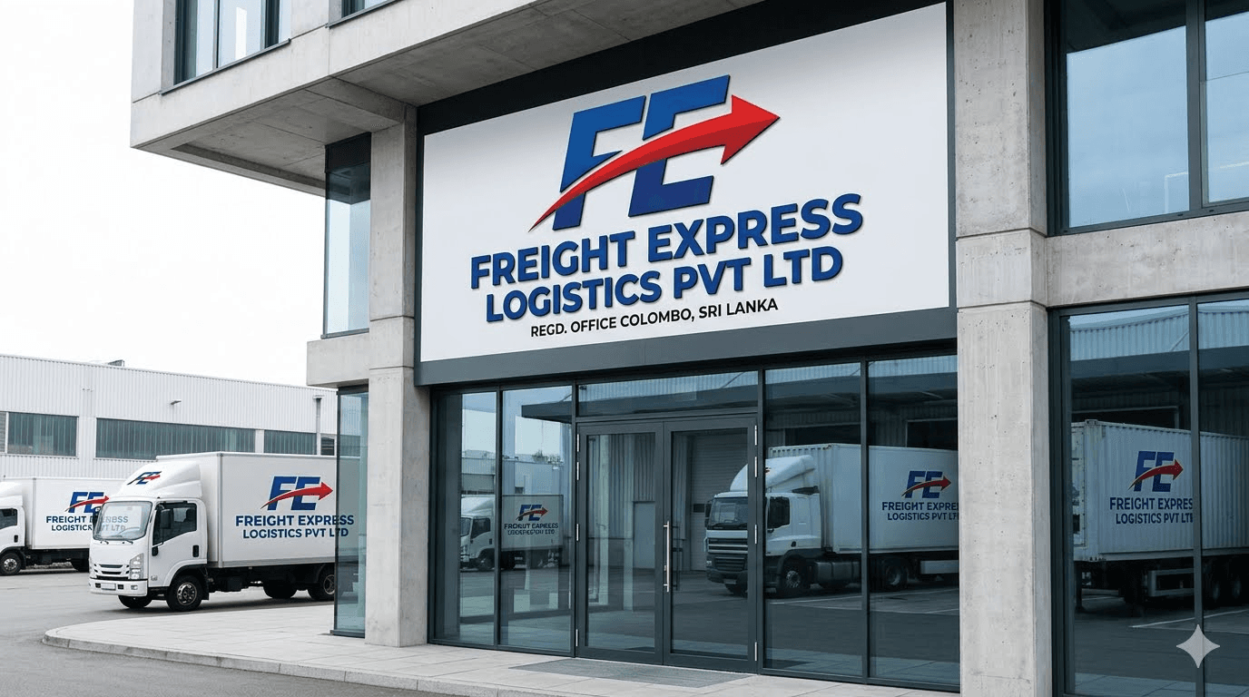 Freight Express Logistics Pvt Ltd office and fleet